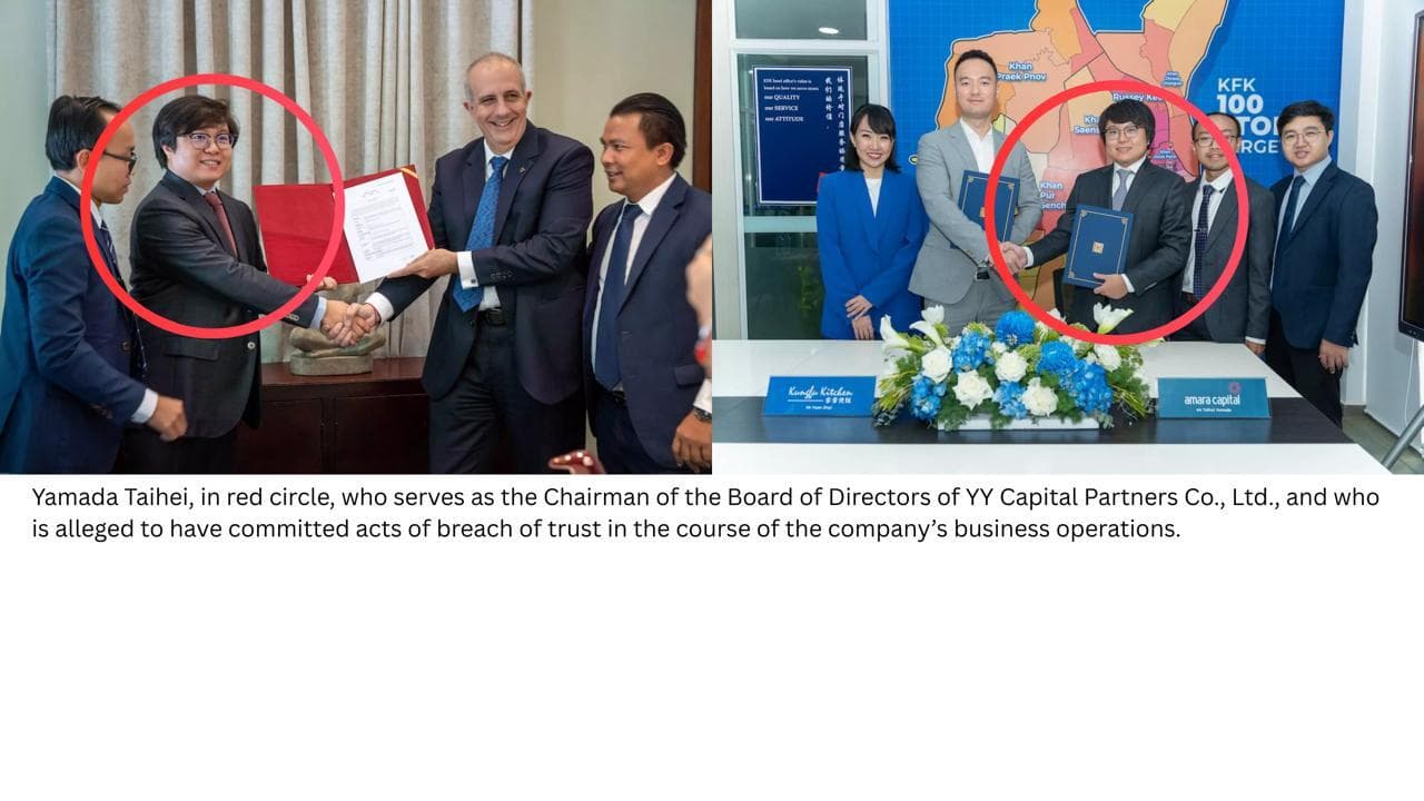 Investors Demand Justice in Cambodia Over Alleged Financial Crimes by YY Capital Chairman