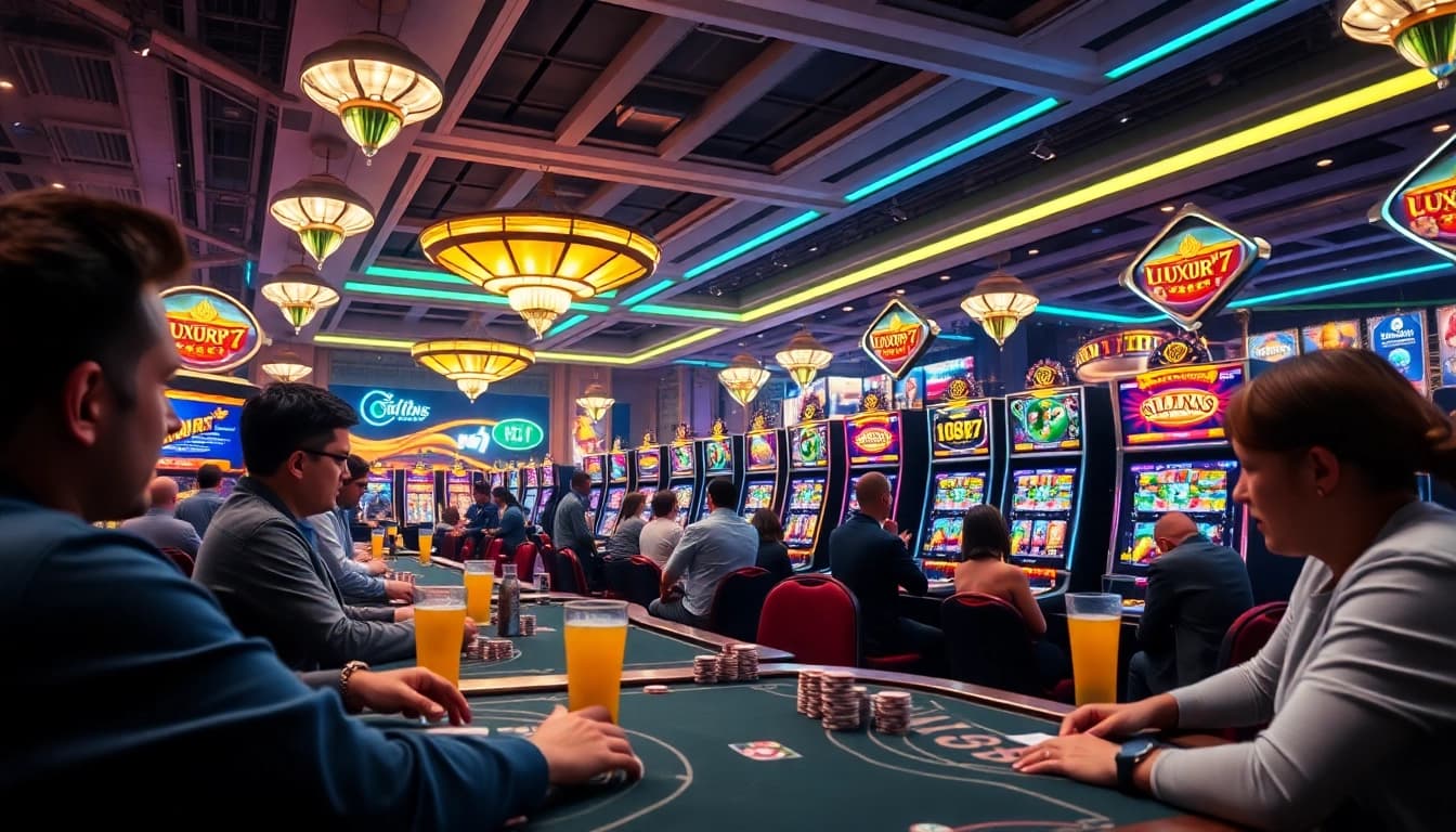 Menangkan permainan luxury777 slot dengan grafis menawan dan suasana kasino yang energik.