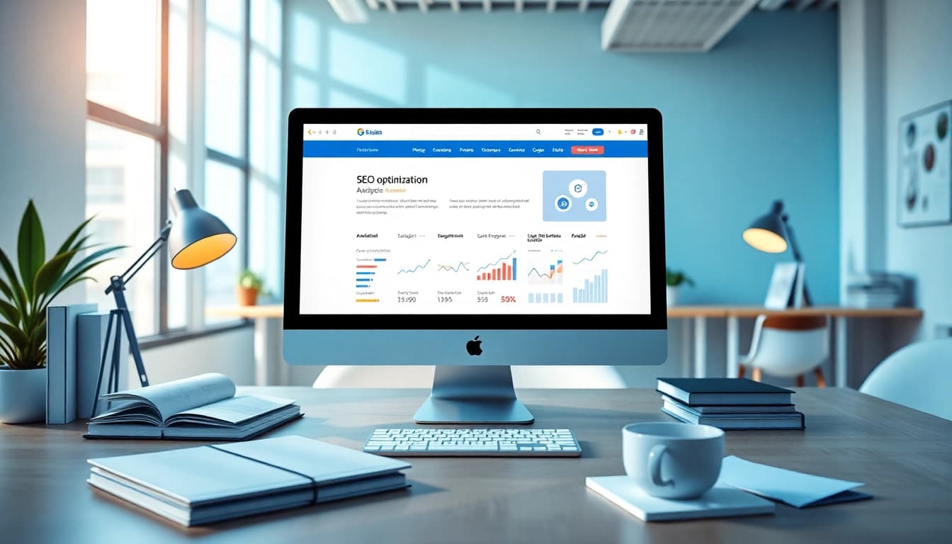 Công ty thiết kế website MIMA showcasing a professional and modern website interface to attract potential clients.