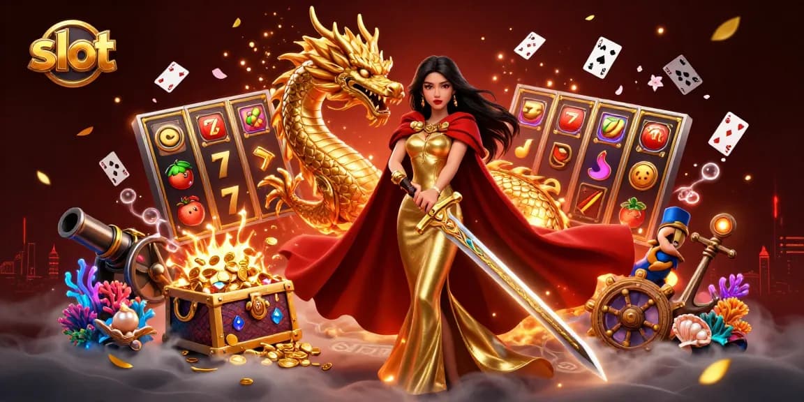 Experience thrilling slot gameplay with dynamic visuals and action-packed scenes featuring vibrant characters.