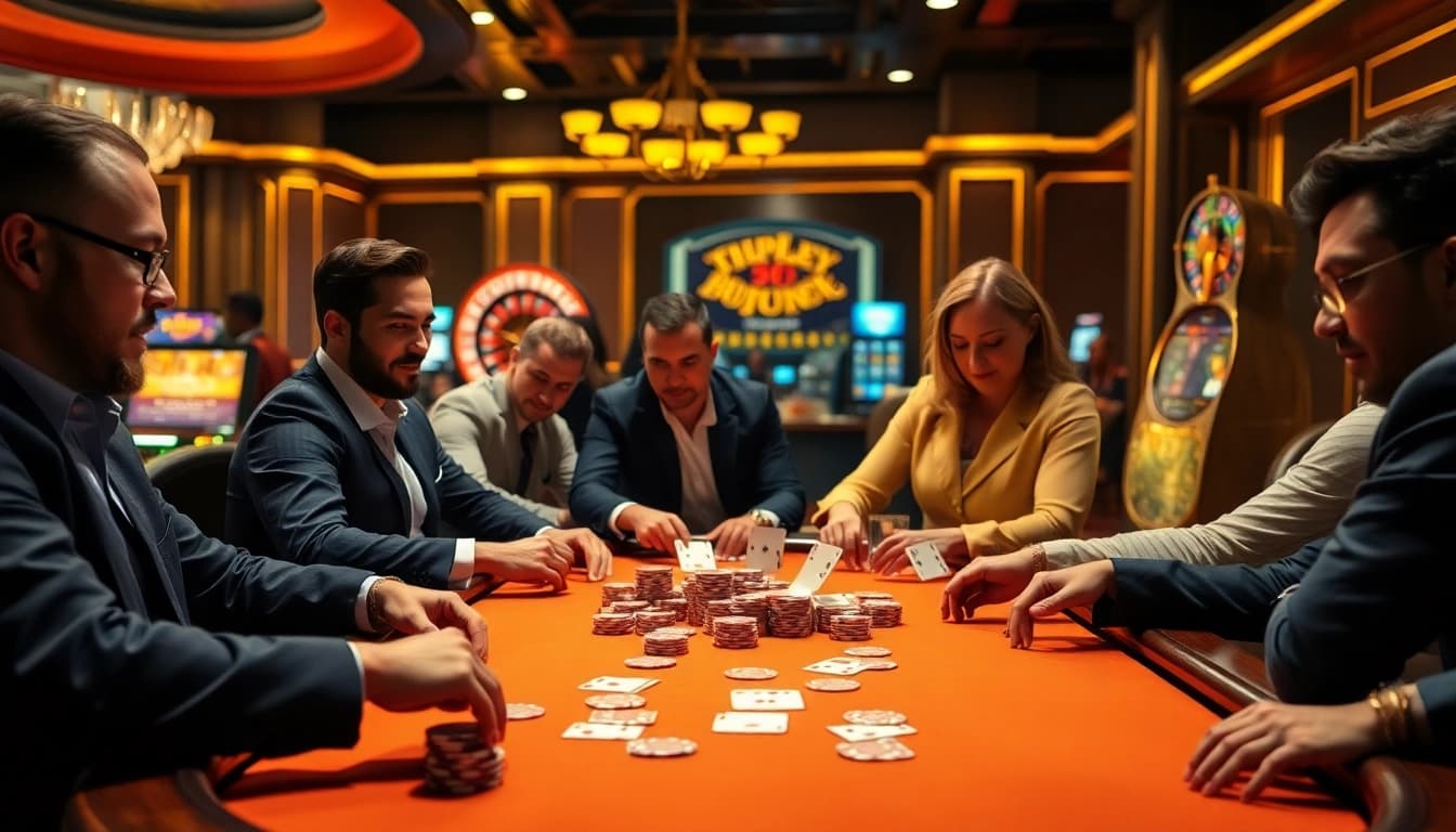 Experience high-stakes poker action at new 66 casino, where excitement meets professionalism.