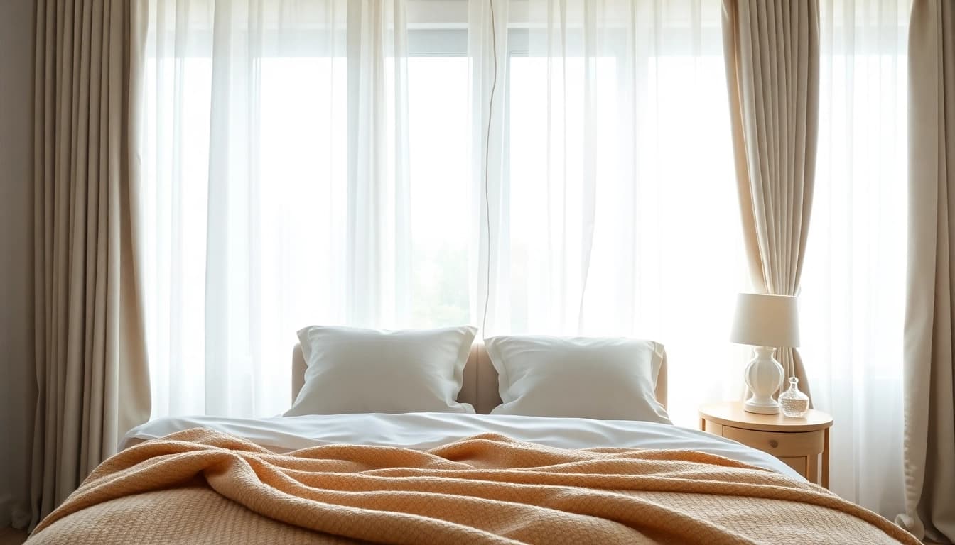 Ontdek verduisterende gordijnen die perfect passen in jouw slaapkamer, privacy biedt en stijlvol zijn.