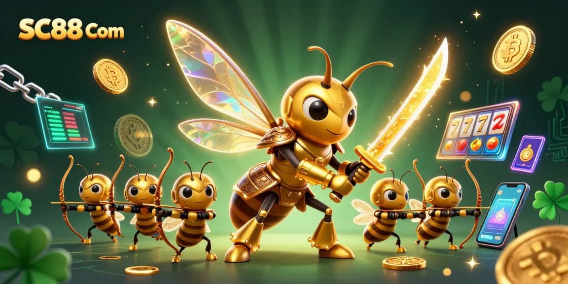 Engage with SC88 Com's thrilling slots experience featuring vibrant 3D characters and elements.