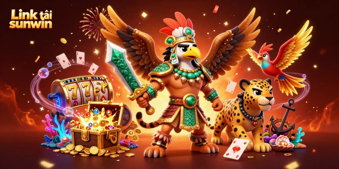 Experience the thrill of Link tải sunwin as you explore vibrant gameplay icons and dynamic characters.