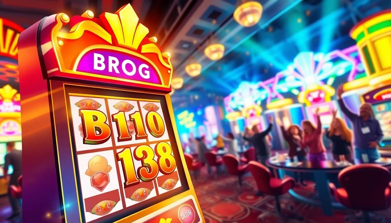 Menangkan hadiah besar di bro138 slot dengan suasana kasino yang meriah.
