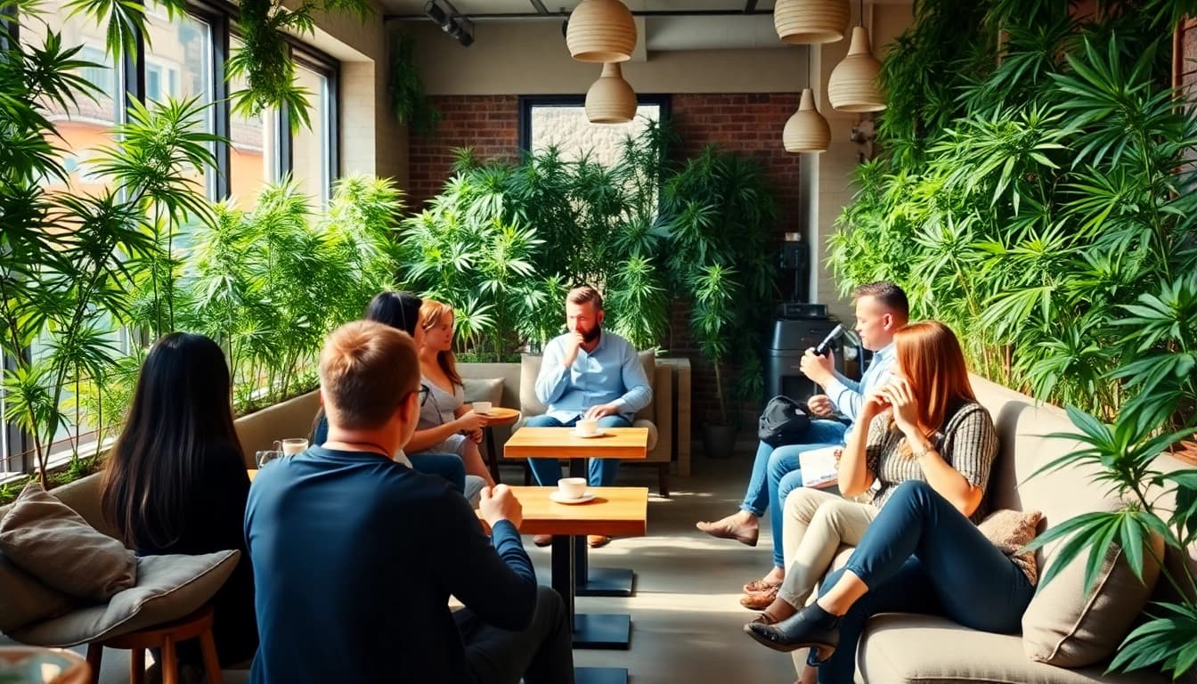 Enjoy high-quality coffee in a welcoming Cannabis Coffee Shop lloret de mar setting.