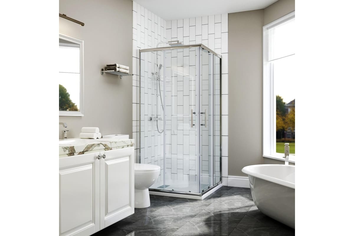 Black Frame Shower Screen Ideas for a Contemporary Look