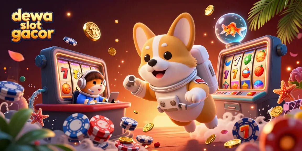 Bergabunglah dengan dewa slot gacor dalam pengalaman mendebarkan bermain di kasino digital luar angkasa, dikelilingi oleh simbol slot yang anggun.