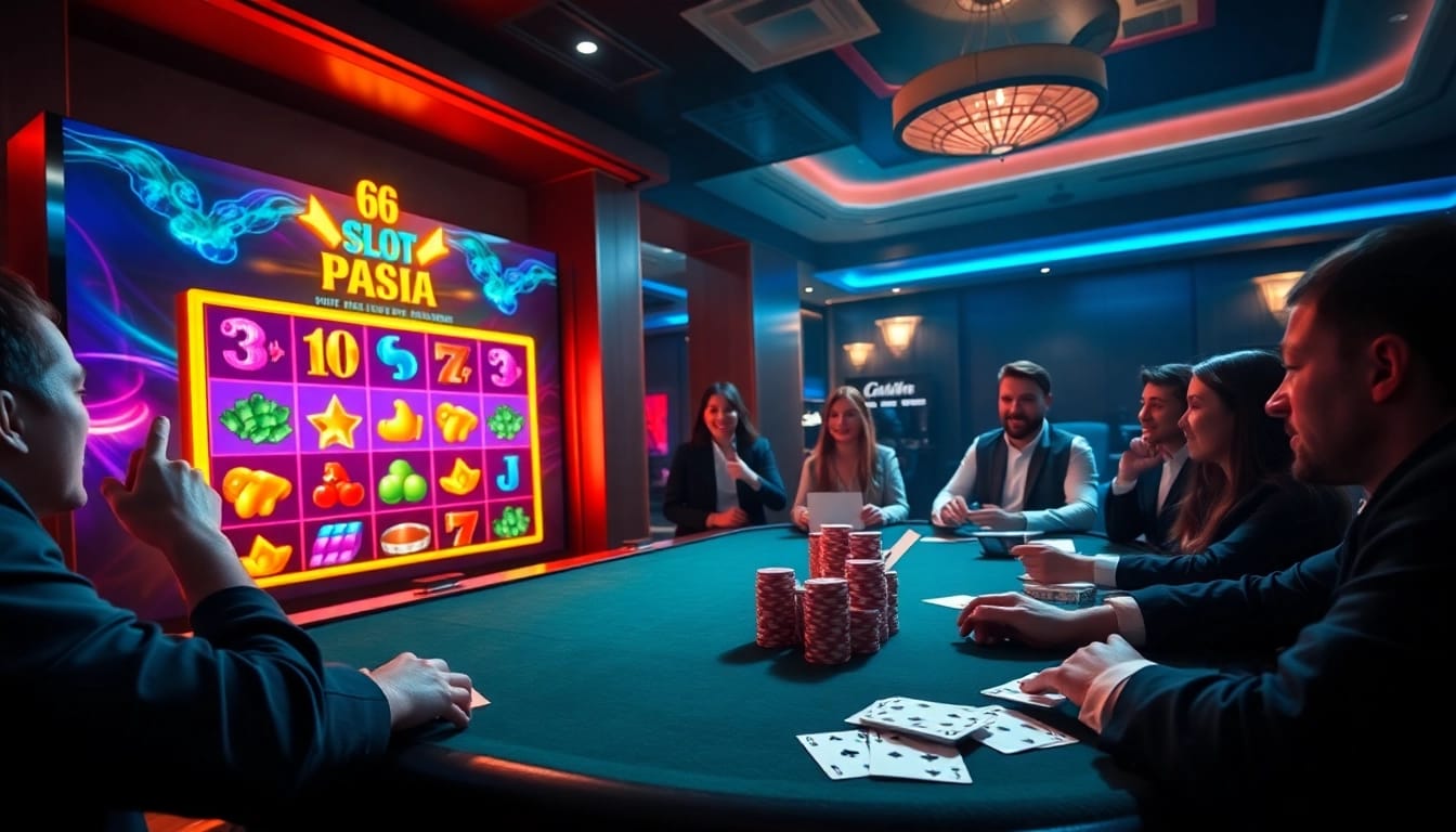 Experience the thrill of winning with slot deposit pulsa at a vibrant online casino.