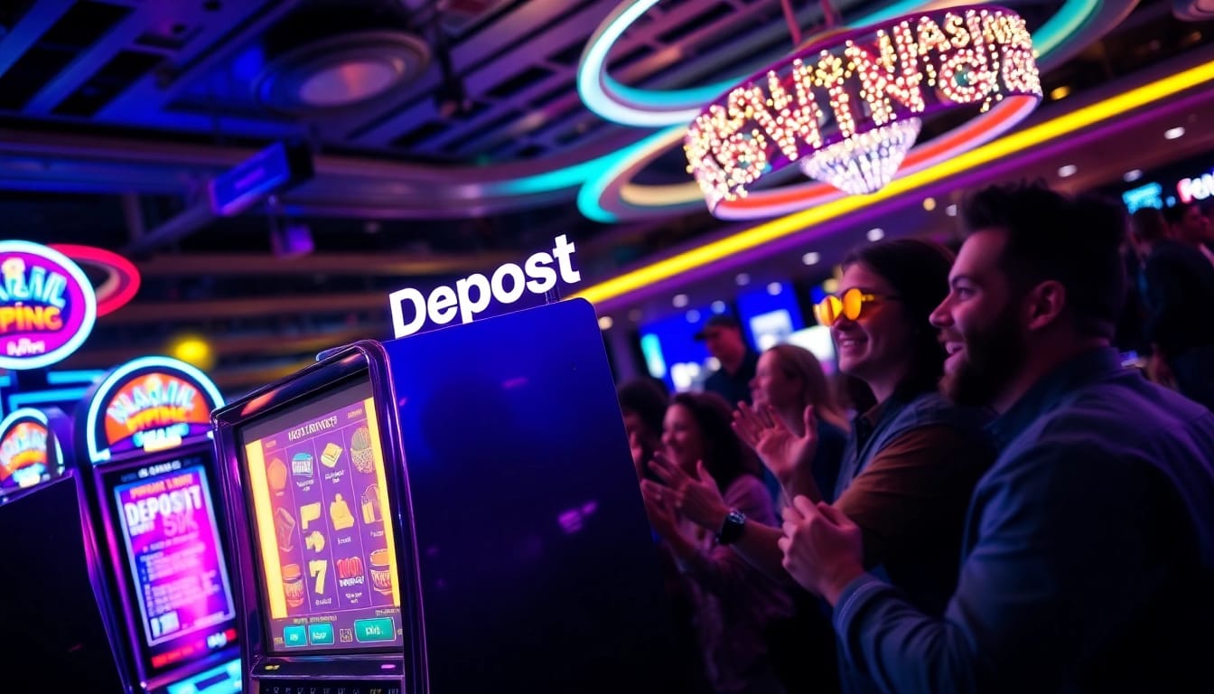 Raih kemenangan di situs slot depo 5k dengan permainan menarik di mesin slot.