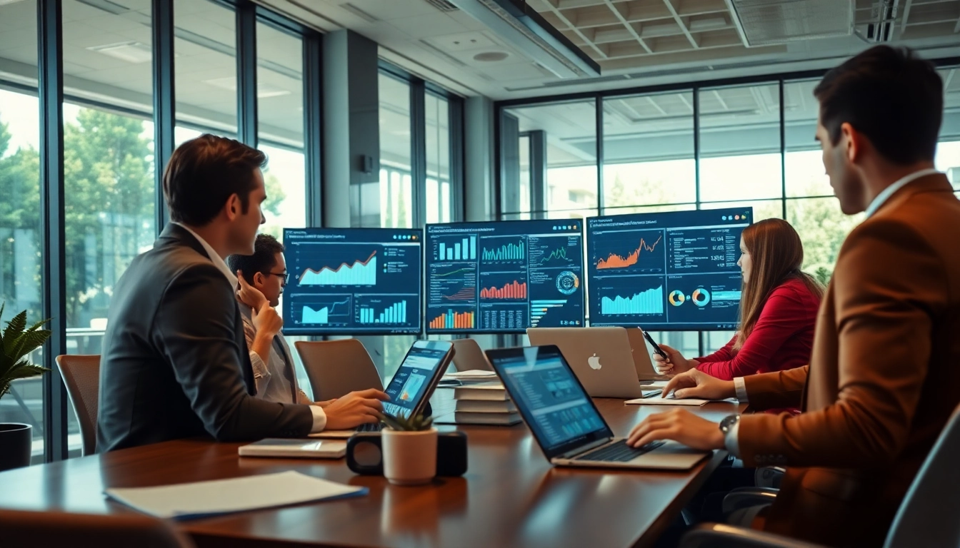 Analyze competitive intelligence faqs in a professional office setting with a diverse team.