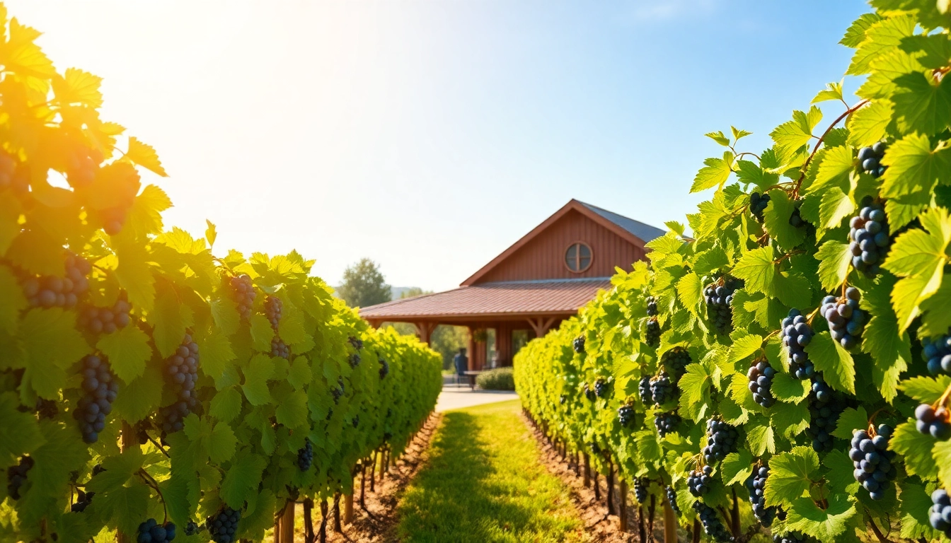 Experience the charm of Sacramento wineries with stunning vineyard views and rustic architecture.