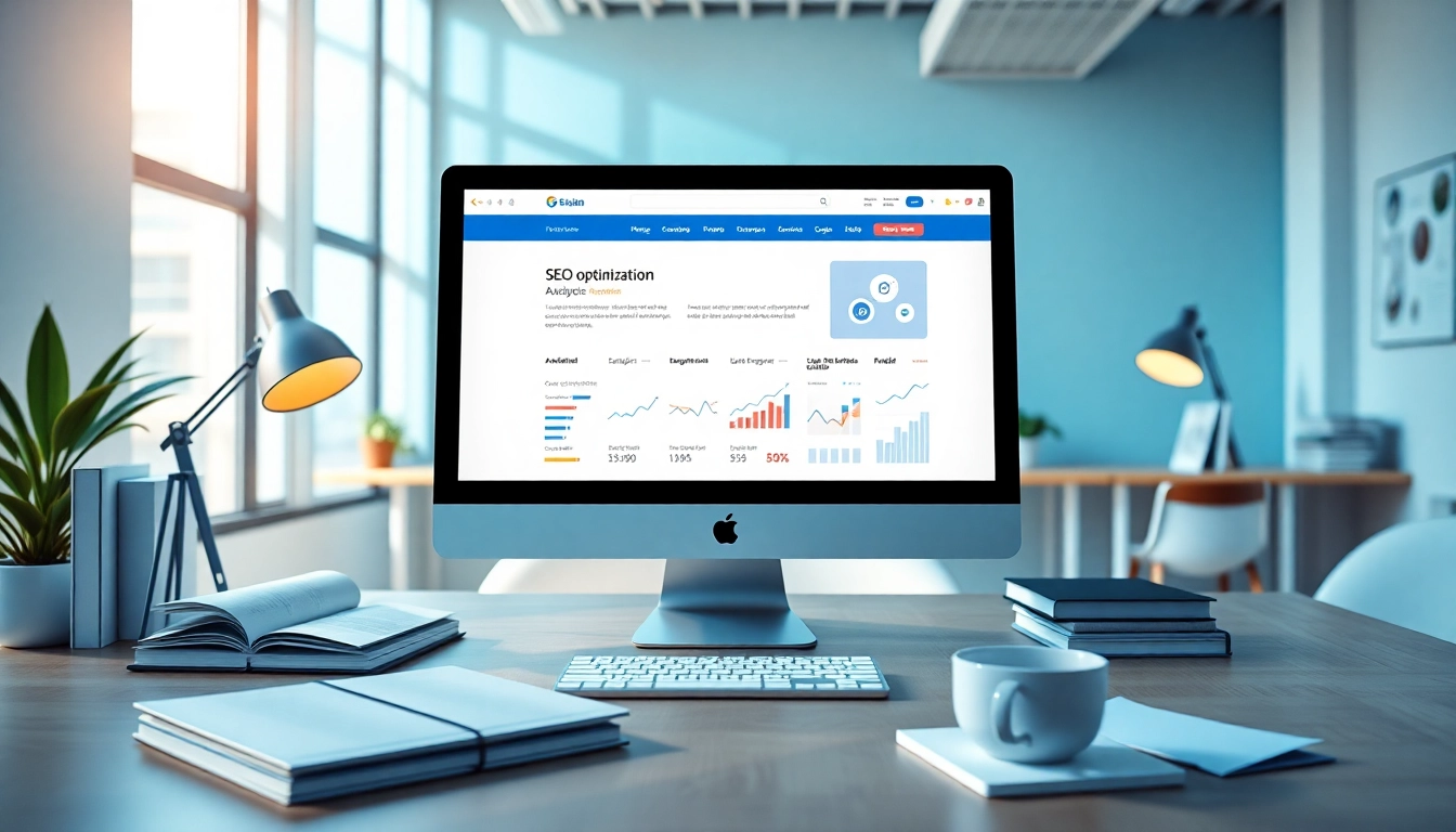 Công ty thiết kế website MIMA showcasing a professional and modern website interface to attract potential clients.