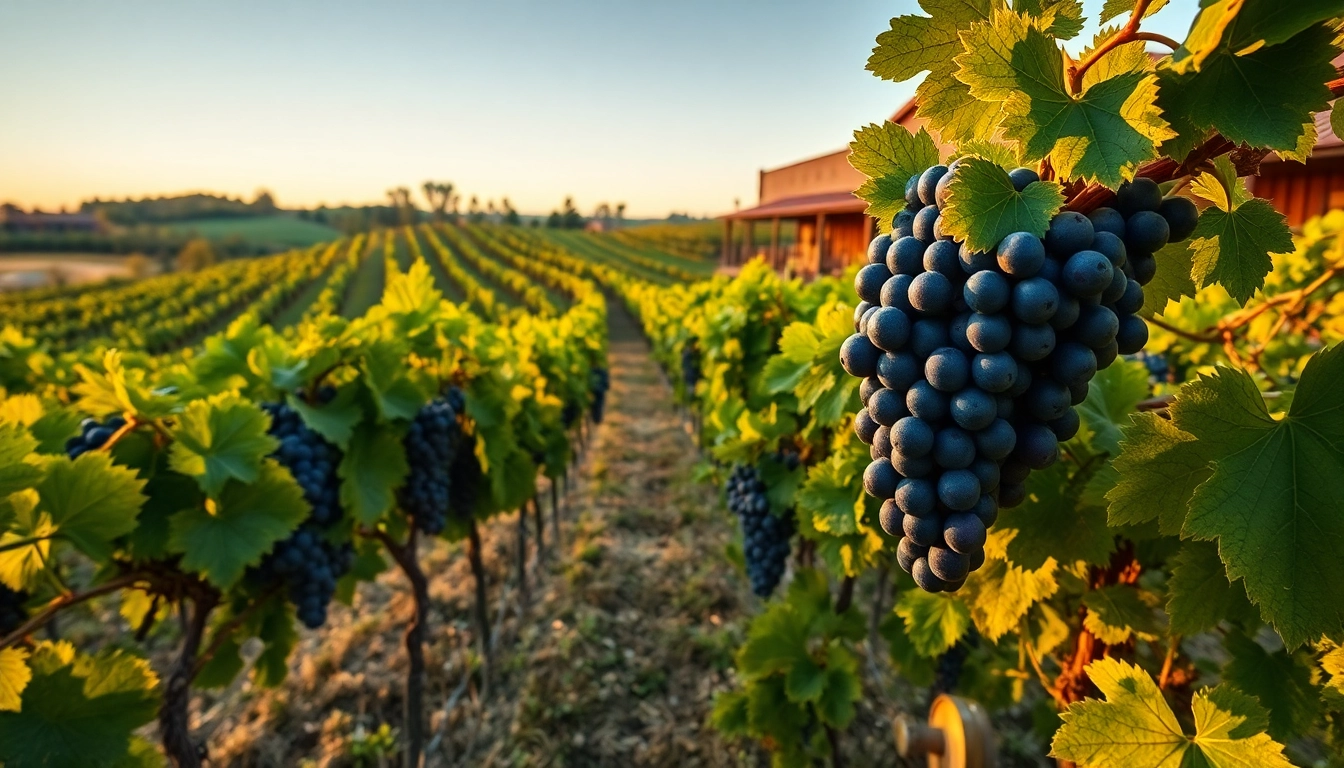 Experience the beauty of clarksburg wineries with lush vineyards and inviting sunshine.