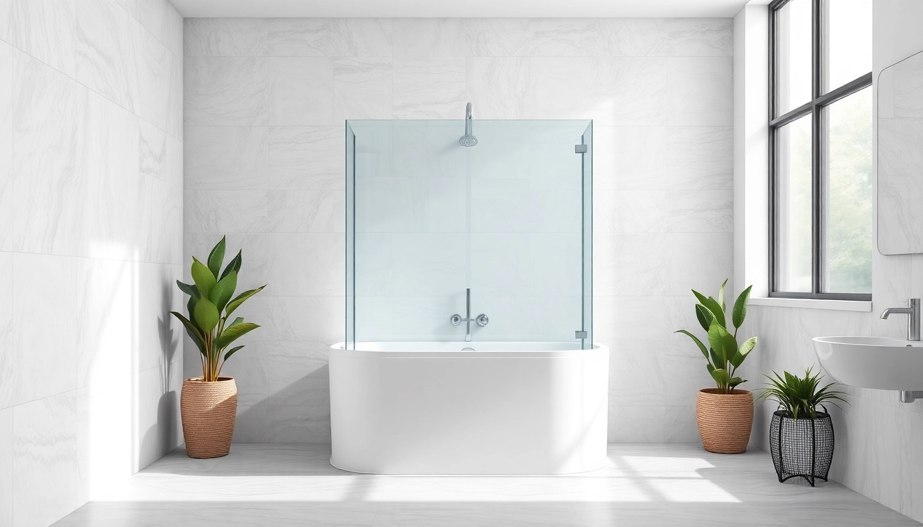 Duschkabine 90x90 in einer modernen Badezimmerumgebung mit elegantem Design und sanftem Licht.