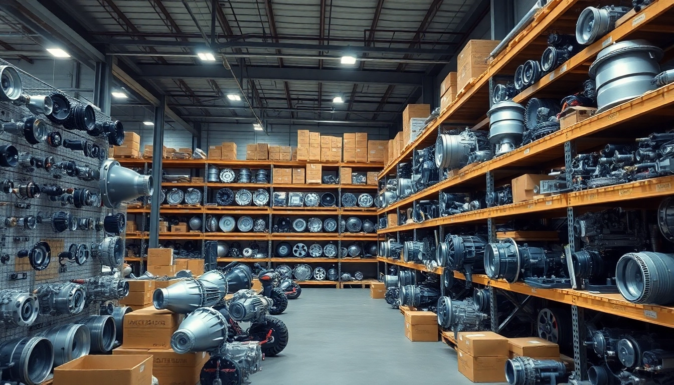 Browse quality OEM parts at https://factoryoemsupply.com/ featuring organized automotive supplies in a vibrant warehouse.