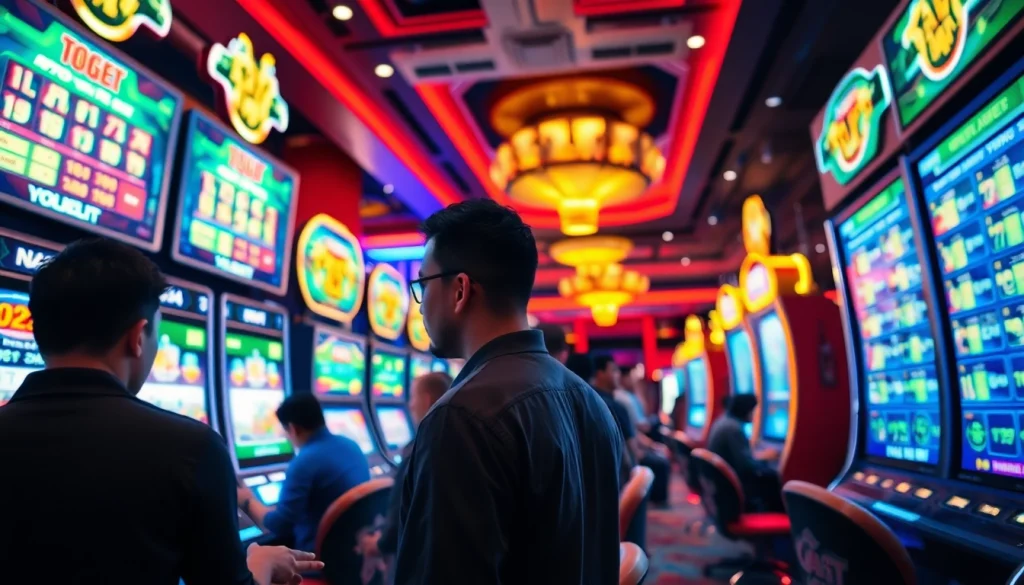 Permainan seru di situs toto macau menunjukkan pemain yang bersemangat.
