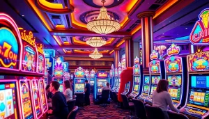 Menikmati bandar toto 4d slot dalam suasana kasino yang mendebarkan dan penuh warna.