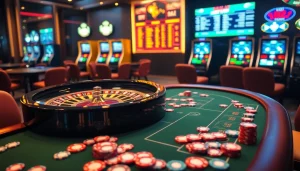 Trải nghiệm trò chơi trực tuyến qua ứng dụng Bet VIP với các bàn casino hấp dẫn và những chip sống động.
