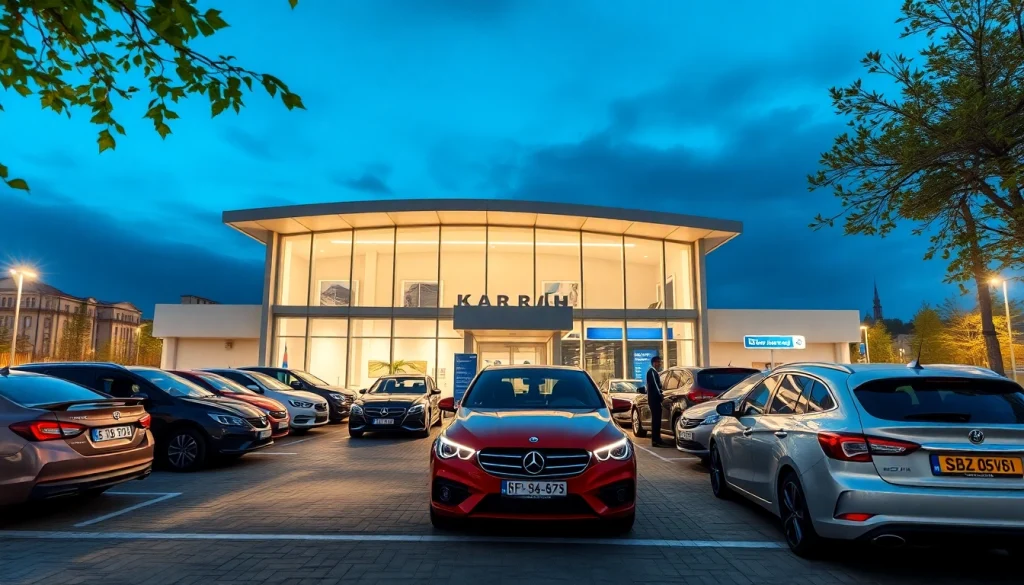 Chirie auto ieftin in Chișinău: modern car rental service showcasing diverse vehicles and friendly service.