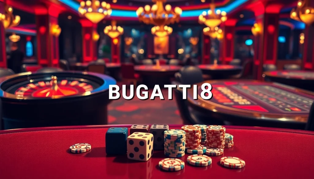 Betting on Bugatti8's exciting games while enjoying a premium casino experience.