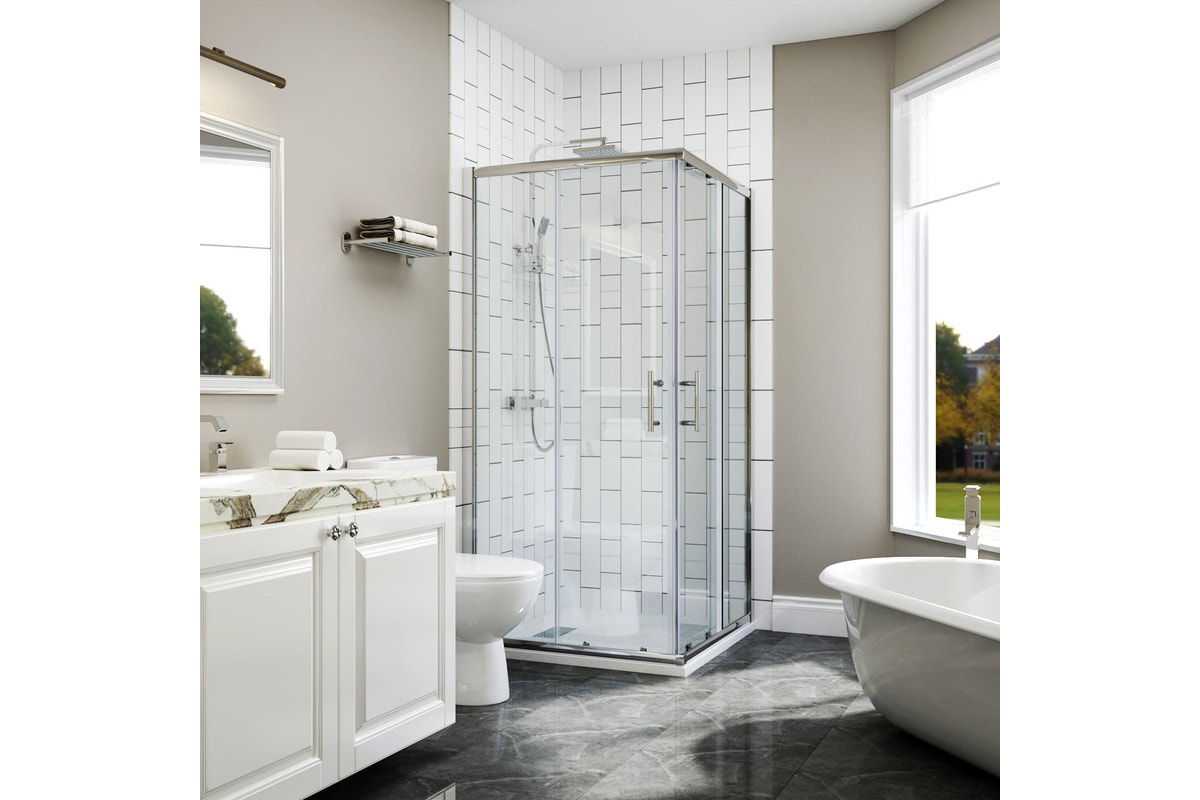 Black Frame Shower Screen Ideas for a Contemporary Look