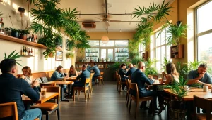 Savourez un café dans un Cannabis Coffee Shop Madrid avec une ambiance accueillante.