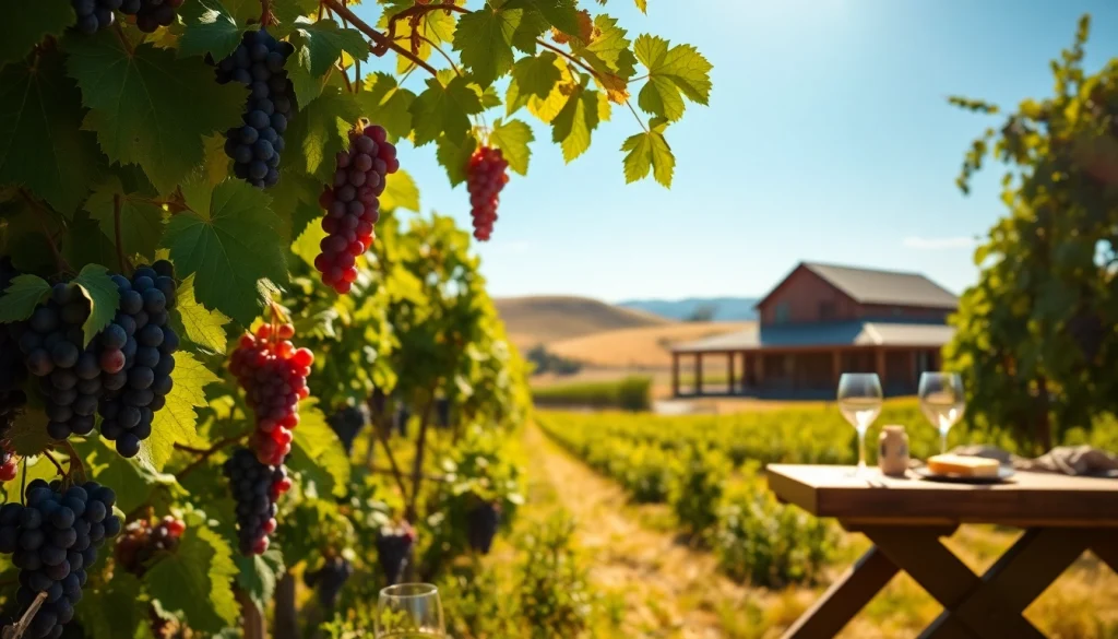 Capture the beauty of Sacramento Wineries with picturesque views of lush vineyards and rustic buildings.