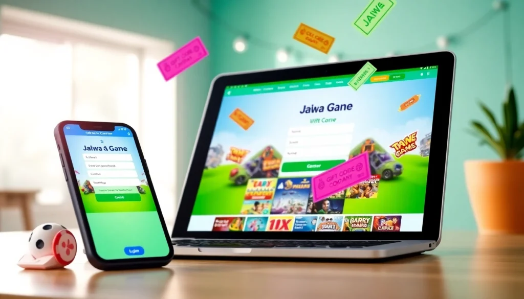 Jalwa Game login interface displayed on multiple devices for an engaging gaming experience.