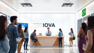 IPVA GO assistance at a modern government office welcoming citizens for 2026 tax inquiries.