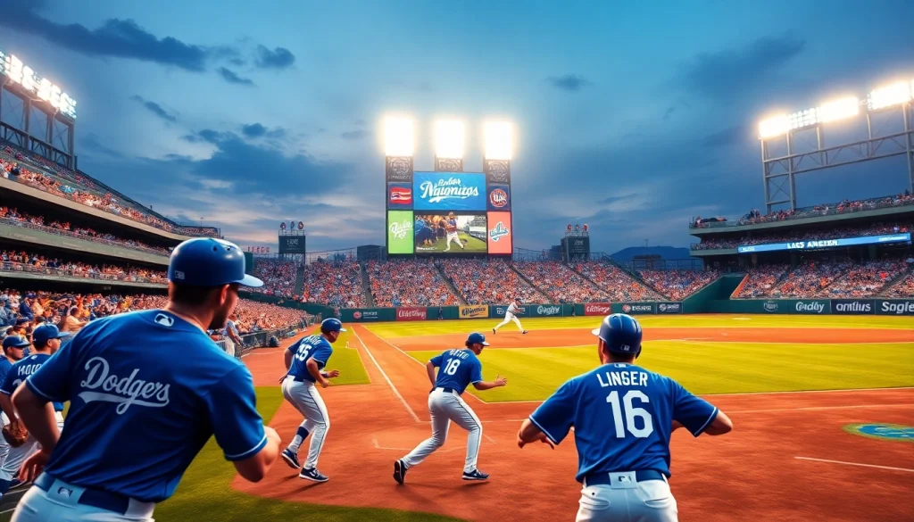 Catch the excitement as the Dodgers play; learn what time is the dodger game today with vibrant stadium atmosphere.