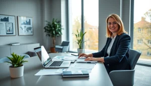 Nowoczesne biuro księgowe w Poznaniu prezentujące ekspertyzę finansową oraz usługi lokalne.